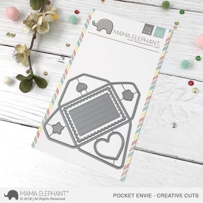 Mama Elephant Creative Cuts - Pocket Envie